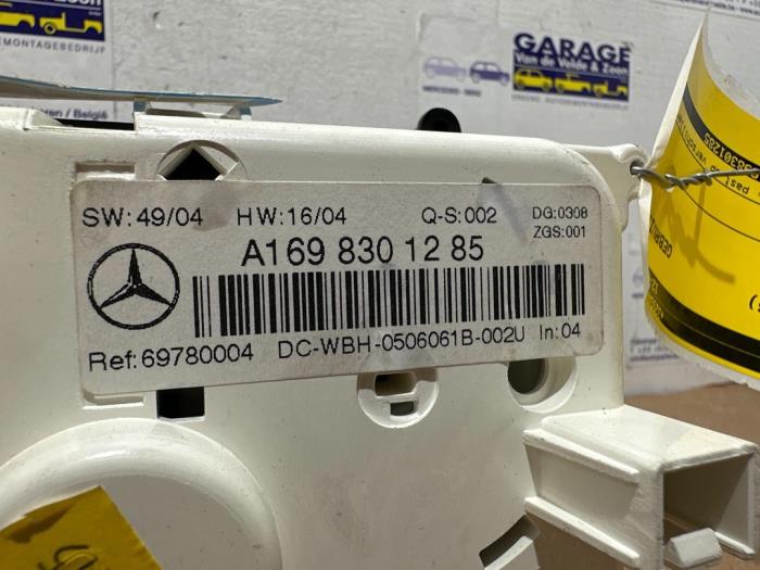 Panneau de commandes chauffage Mercedes A-Klasse