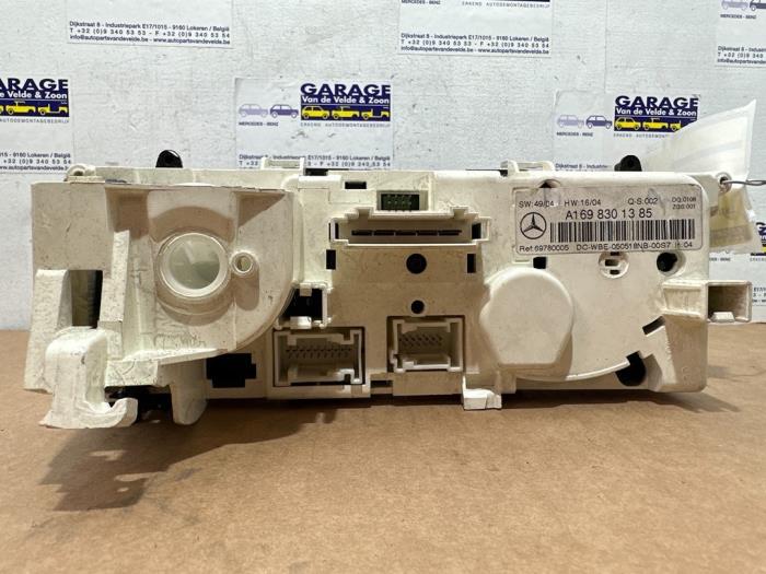 Panneau de commandes chauffage Mercedes A-Klasse