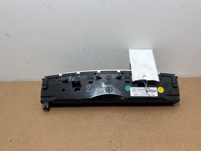 Heater control panel Mercedes C-Klasse