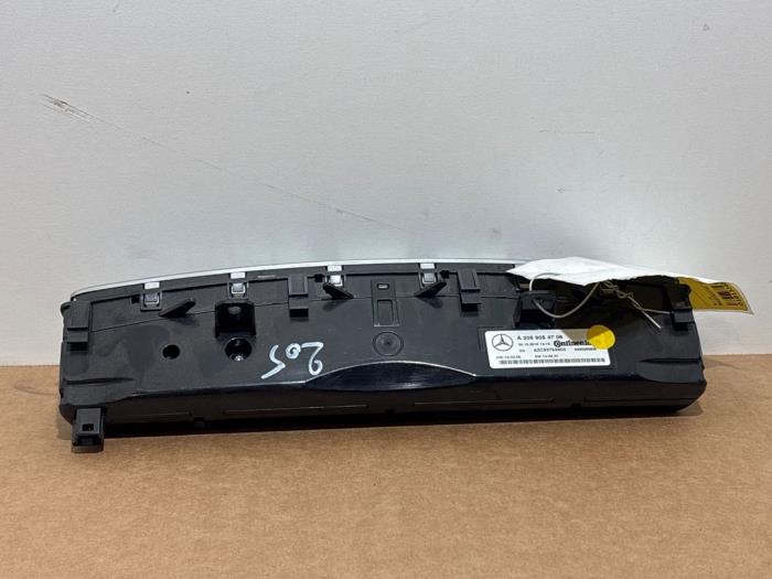 Panneau de commandes chauffage Mercedes C-Klasse