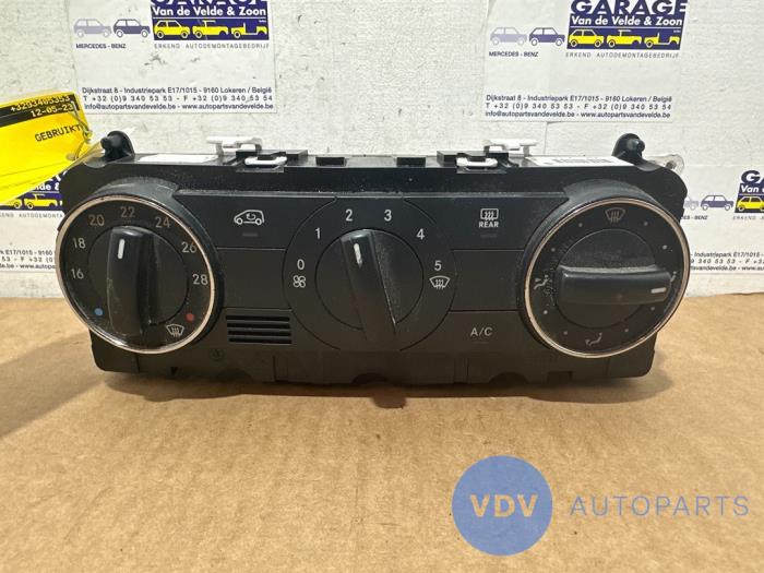 Heater control panel Mercedes A-Klasse