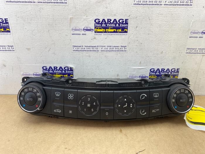 Heater control panel Mercedes E-Klasse