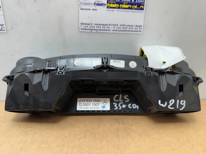 Heater control panel Mercedes CLS-Klasse
