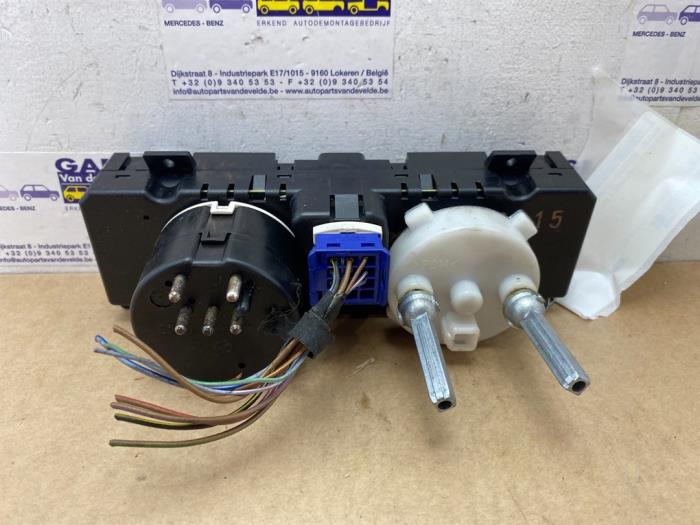 Heater control panel Mercedes C-Klasse