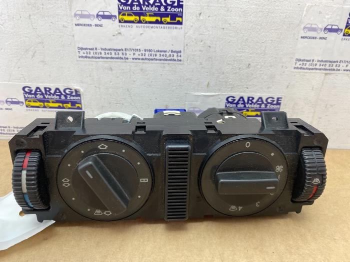 Heater control panel Mercedes C-Klasse