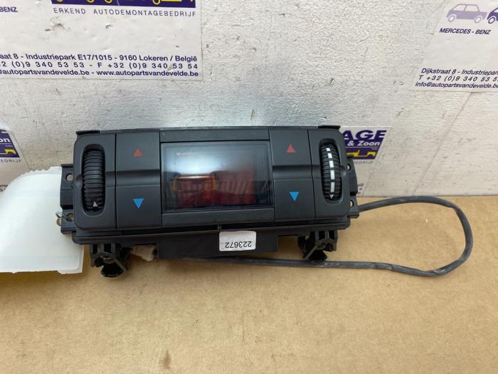 Panneau de commandes chauffage Mercedes E-Klasse