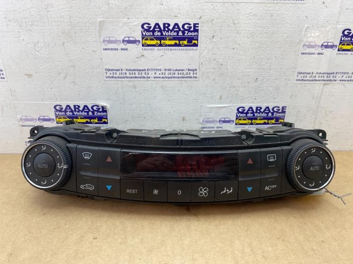 Heater control panel Mercedes E-Klasse