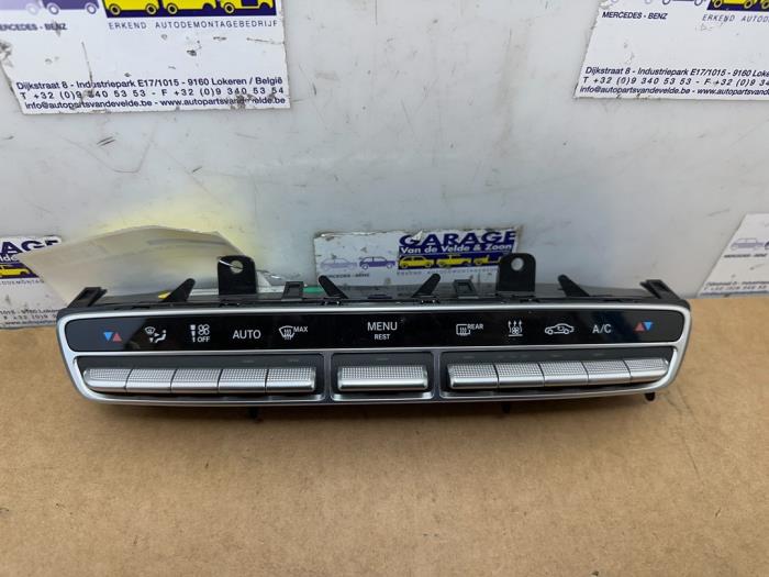 Heater control panel Mercedes E-Klasse