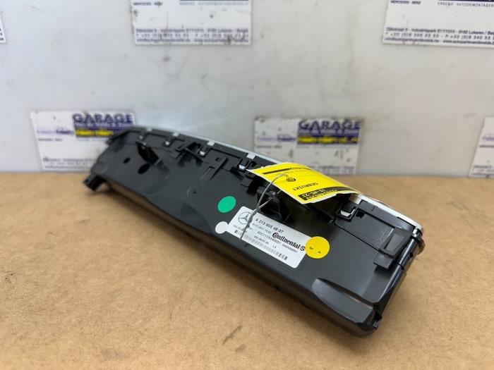 Panneau de commandes chauffage Mercedes E-Klasse