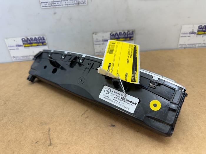 Heater control panel Mercedes CLS-Klasse