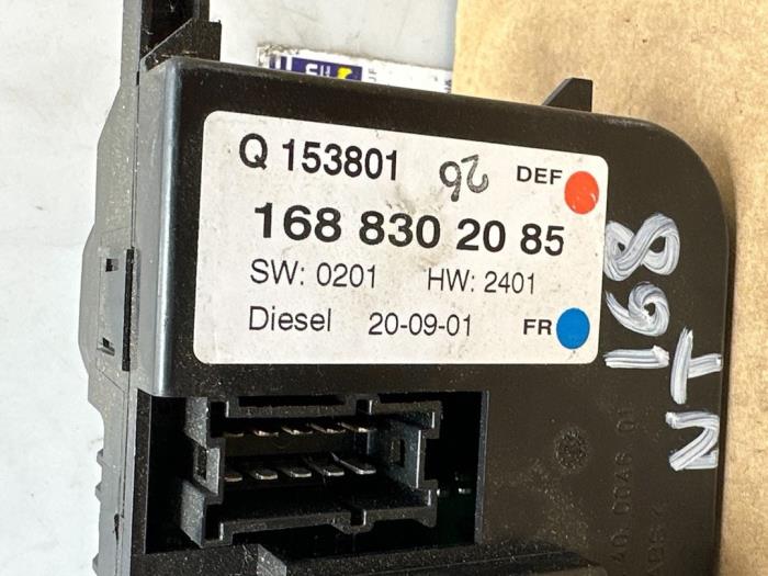 Panneau de commandes chauffage Mercedes A-Klasse