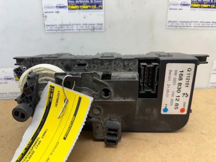 Panneau de commandes chauffage Mercedes A-Klasse