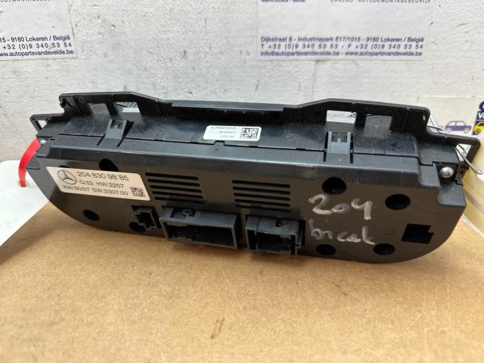 Panneau de commandes chauffage Mercedes C-Klasse