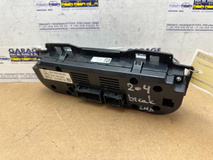 Panneau de commandes chauffage Mercedes C-Klasse