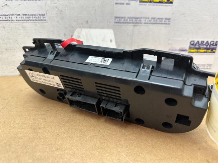 Panneau de commandes chauffage Mercedes C-Klasse