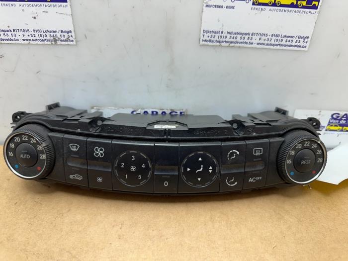 Panneau de commandes chauffage Mercedes E-Klasse