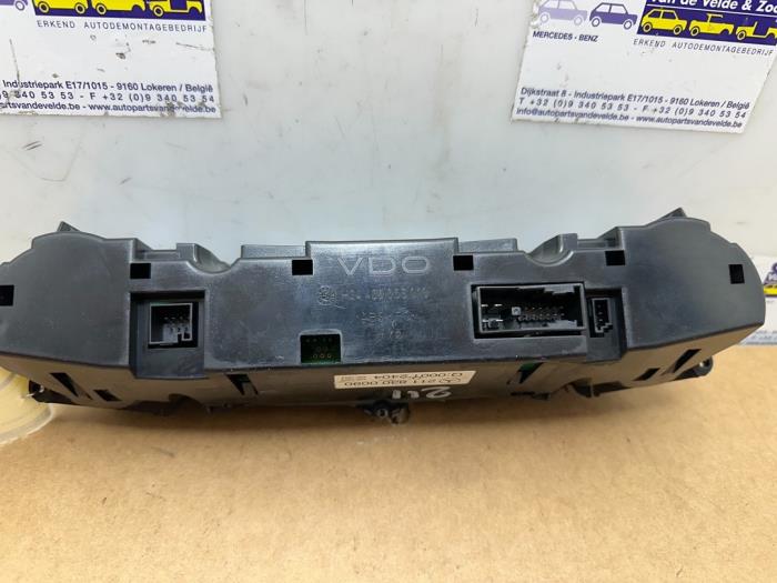 Panneau de commandes chauffage Mercedes E-Klasse