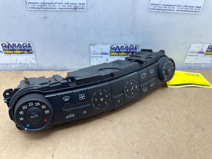 Heater control panel Mercedes E-Klasse