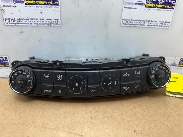 Panneau de commandes chauffage Mercedes E-Klasse