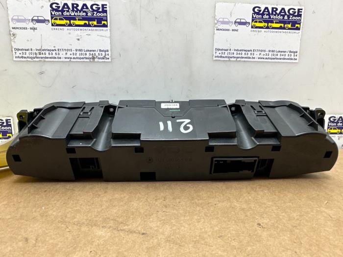 Panneau de commandes chauffage Mercedes E-Klasse