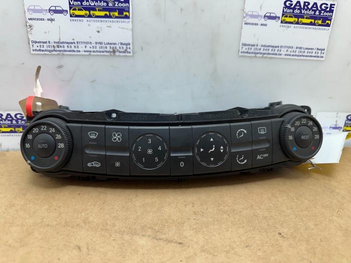 Panneau de commandes chauffage Mercedes E-Klasse