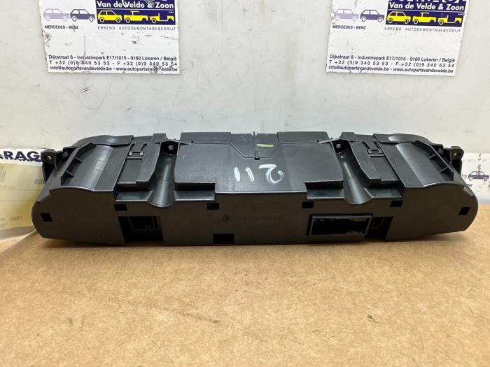 Heater control panel Mercedes E-Klasse