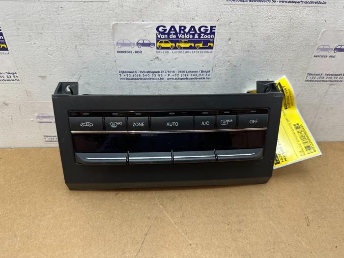Heater control panel Mercedes E-Klasse