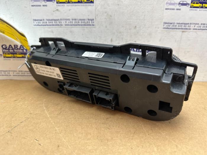 Heater control panel Mercedes C-Klasse