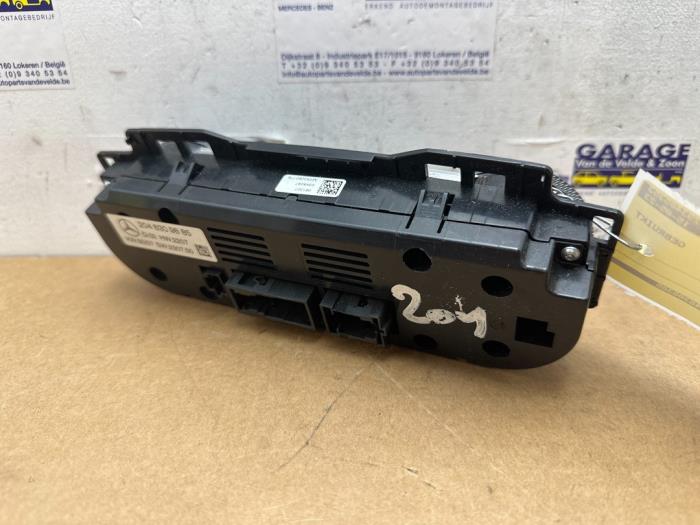 Panneau de commandes chauffage Mercedes C-Klasse
