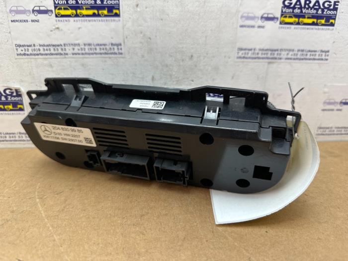 Panneau de commandes chauffage Mercedes C-Klasse