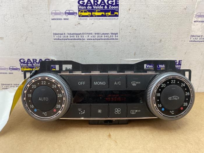 Panel sterowania nagrzewnicy Mercedes C-Klasse