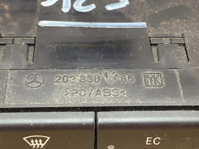 Panneau de commandes chauffage Mercedes C-Klasse