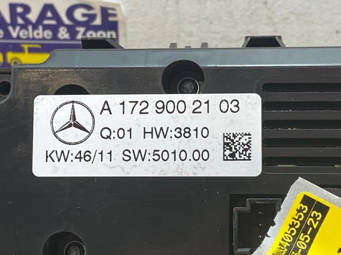 Panneau de commandes chauffage Mercedes SLK