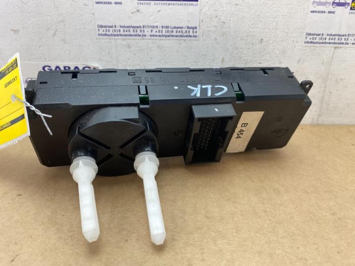 Panneau de commandes chauffage Mercedes SLK