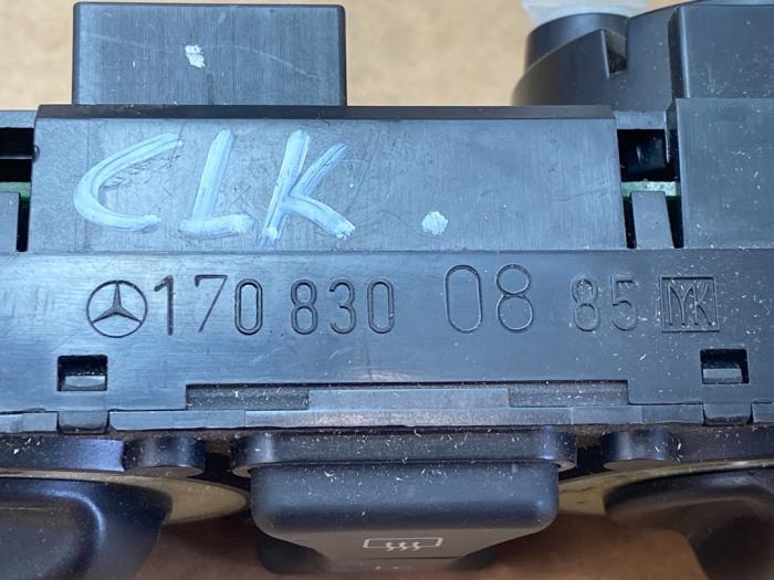 Panneau de commandes chauffage Mercedes SLK
