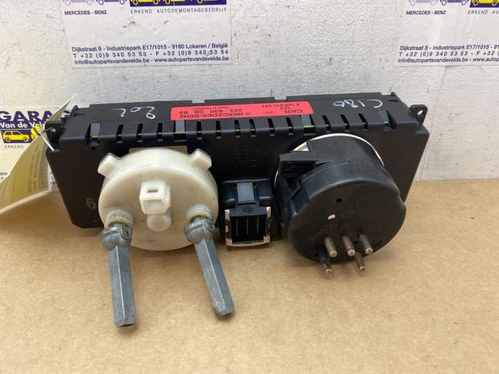 Panneau de commandes chauffage Mercedes C-Klasse