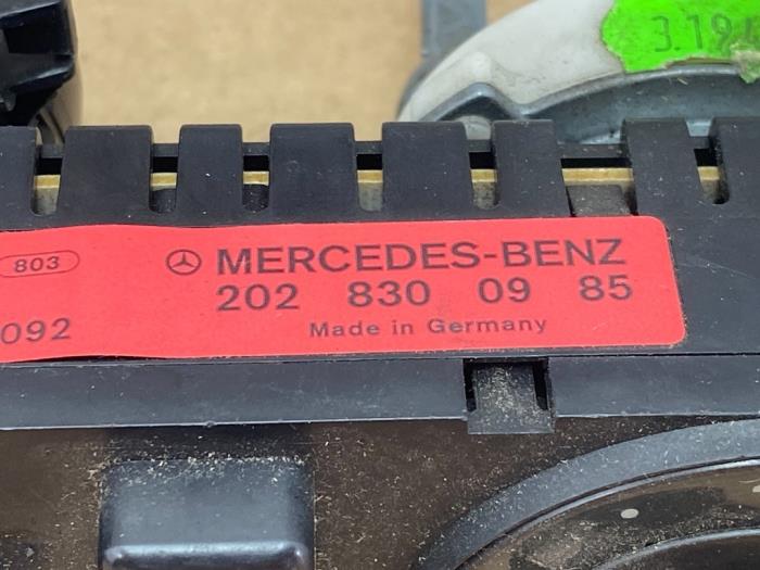 Panneau de commandes chauffage Mercedes C-Klasse