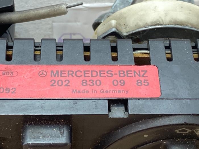 Panneau de commandes chauffage Mercedes C-Klasse