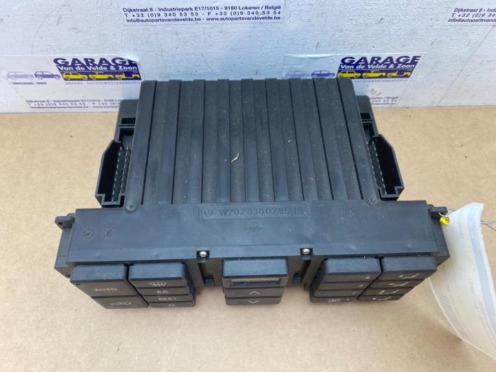Panneau de commandes chauffage Mercedes C-Klasse