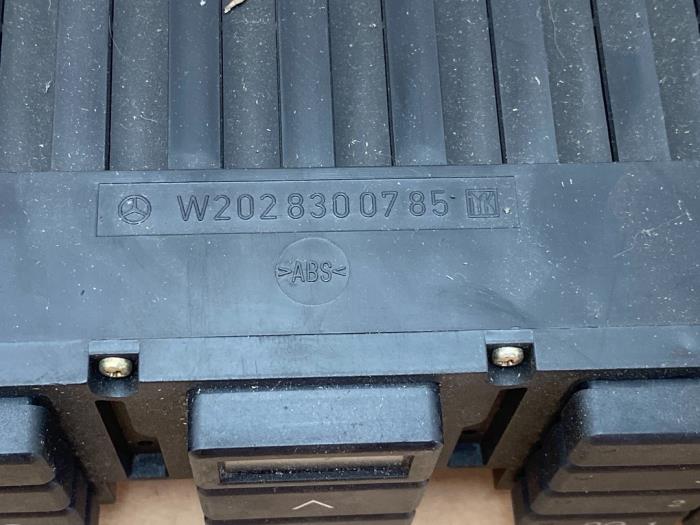 Panneau de commandes chauffage Mercedes C-Klasse