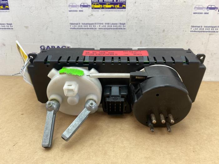 Panneau de commandes chauffage Mercedes C-Klasse