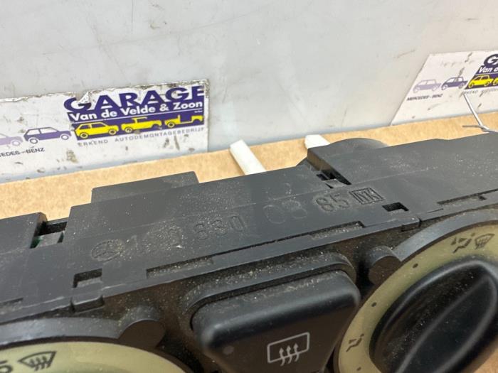 Panneau de commandes chauffage Mercedes SLK