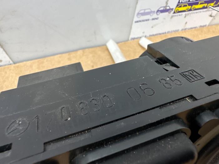 Panneau de commandes chauffage Mercedes SLK