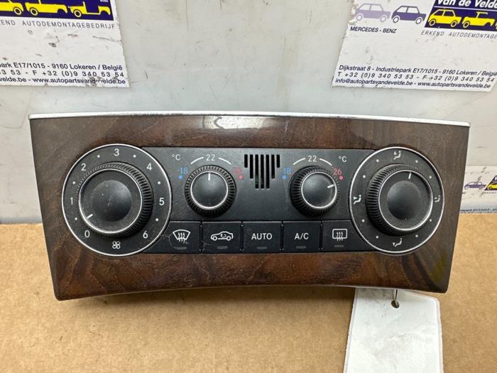 Panel de control de calefacción Mercedes C-Klasse