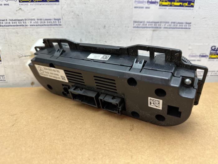 Panneau de commandes chauffage Mercedes C-Klasse