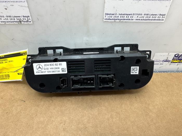 Panneau de commandes chauffage Mercedes C-Klasse