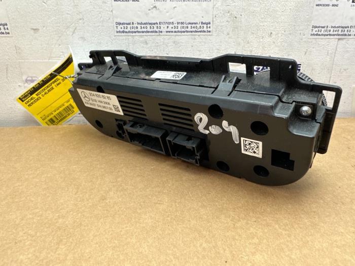 Panneau de commandes chauffage Mercedes C-Klasse