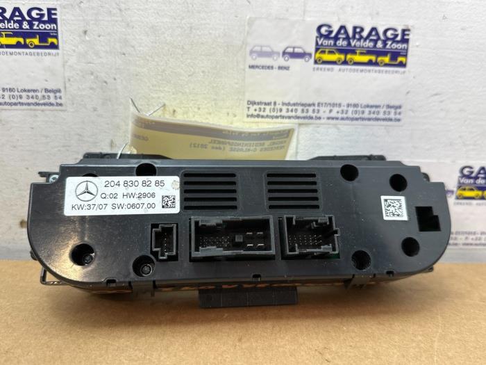 Panneau de commandes chauffage Mercedes C-Klasse