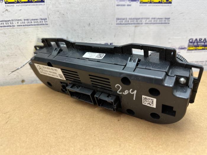 Panneau de commandes chauffage Mercedes C-Klasse