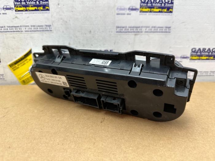 Panneau de commandes chauffage Mercedes C-Klasse